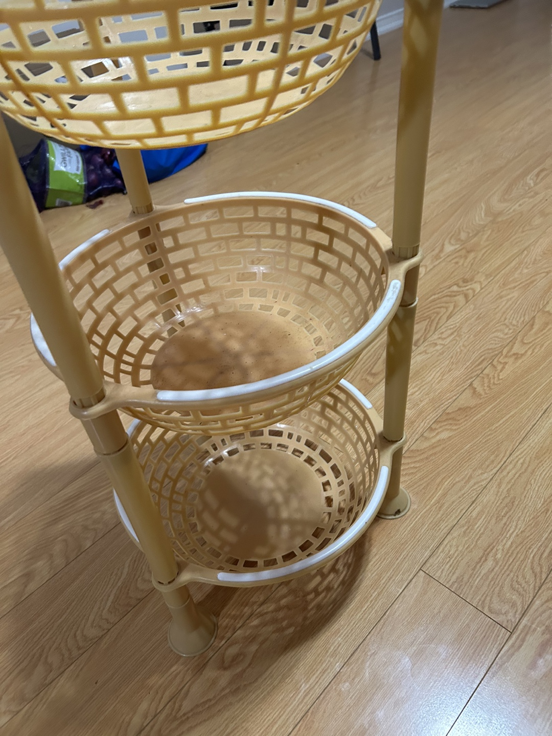 3-Tiered Plastic Storage Basket - photo 2