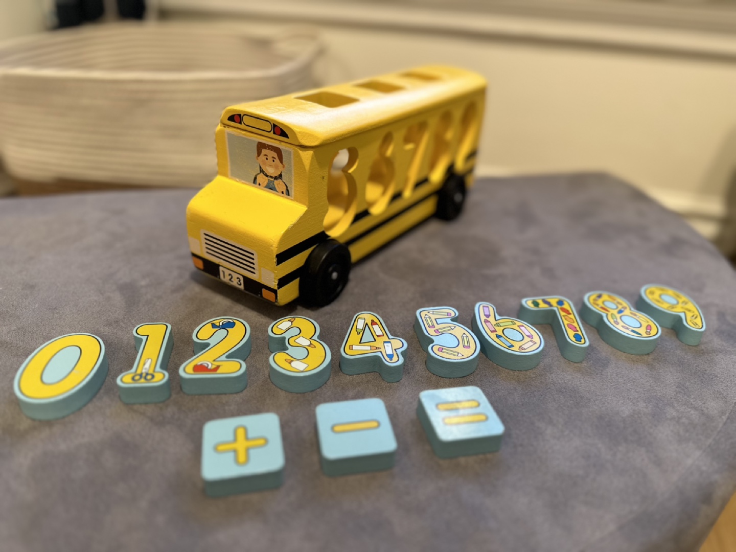 Melissa & Doug School Bus Number Sorting Toy - photo 2