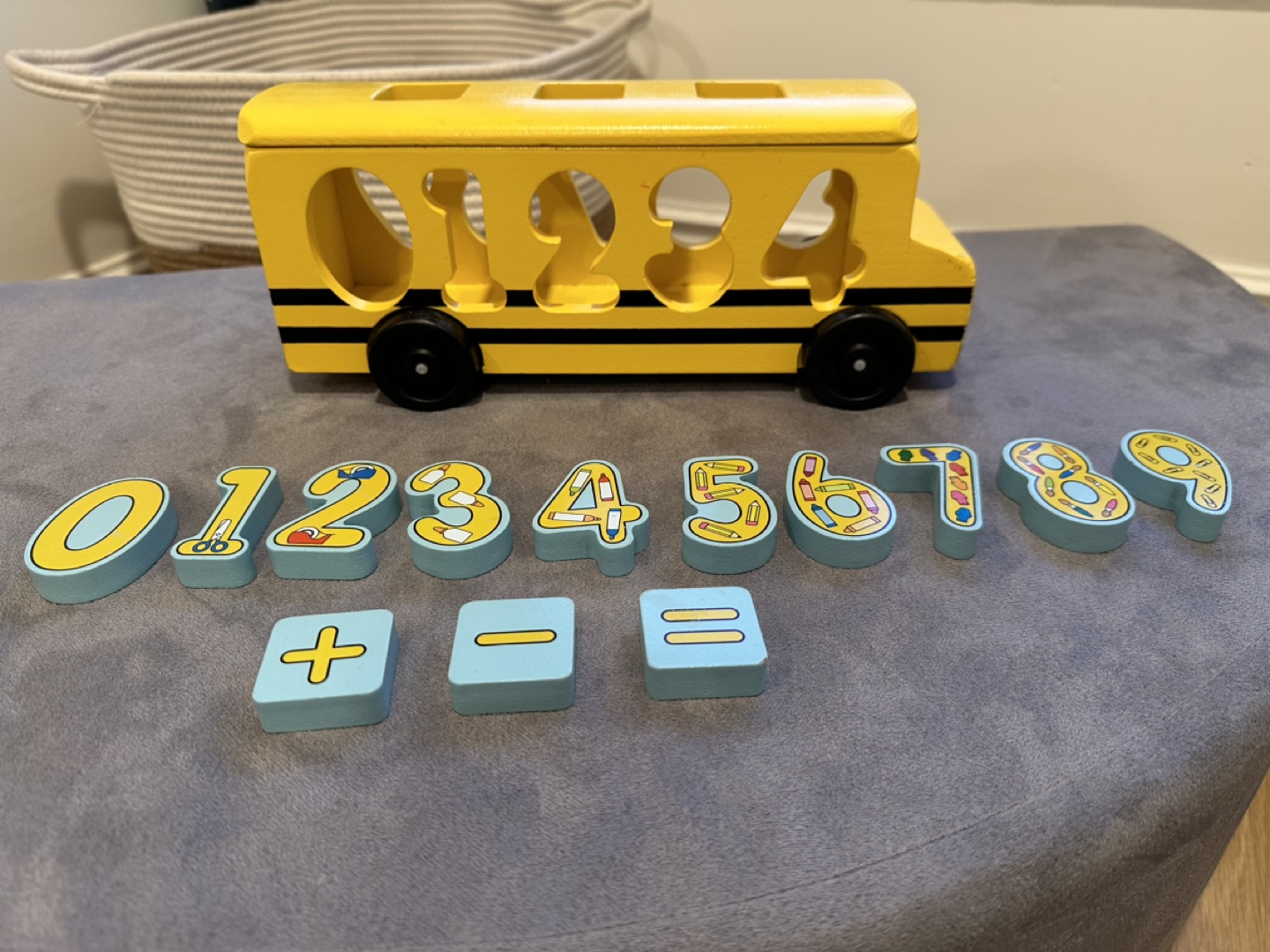 Melissa & Doug School Bus Number Sorting Toy - photo 4