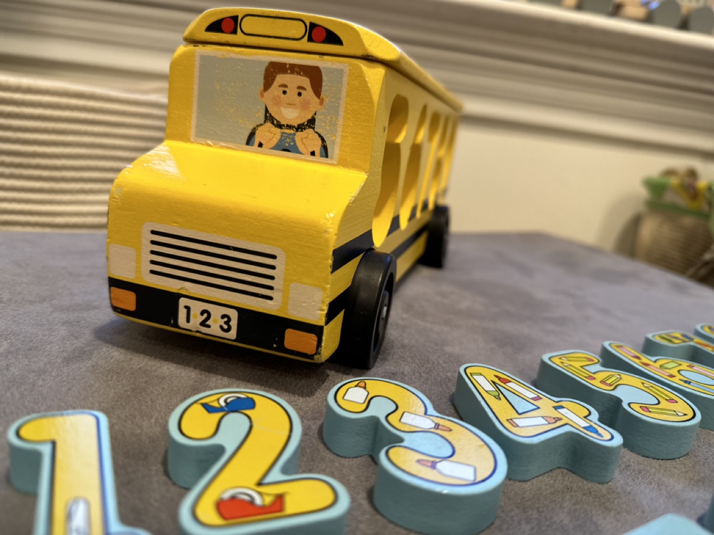 Melissa & Doug School Bus Number Sorting Toy