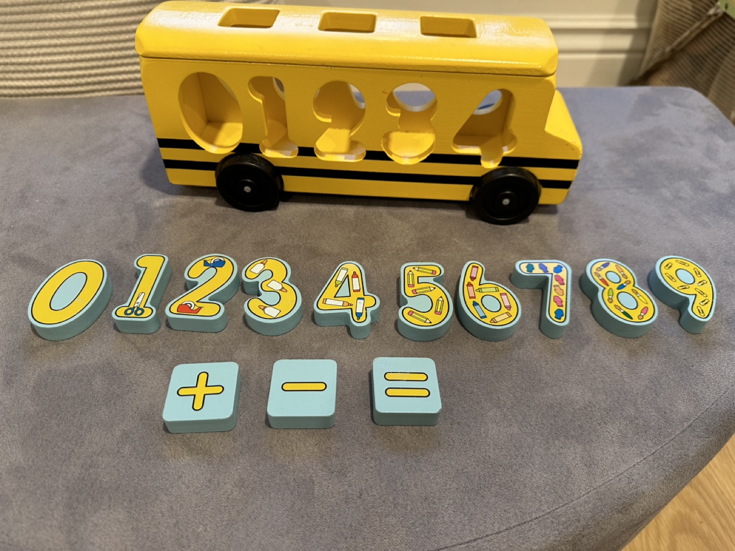 Melissa & Doug School Bus Number Sorting Toy - photo 5