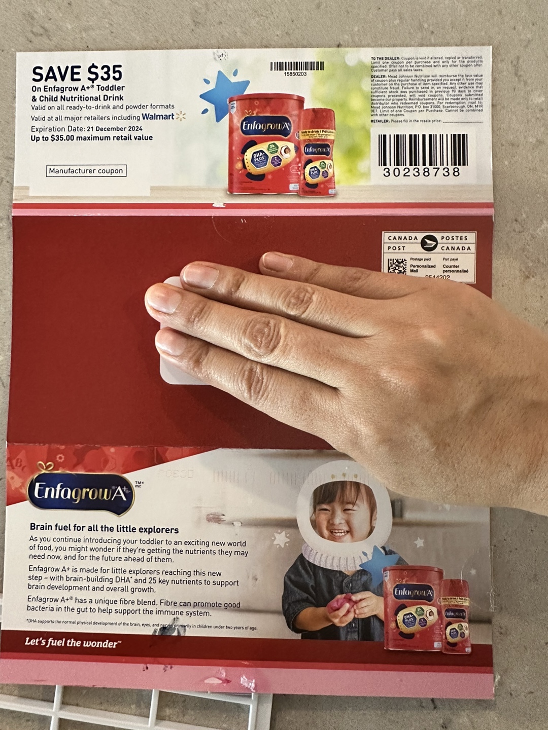 Enfagrow A+ Toddler Formula Coupon
