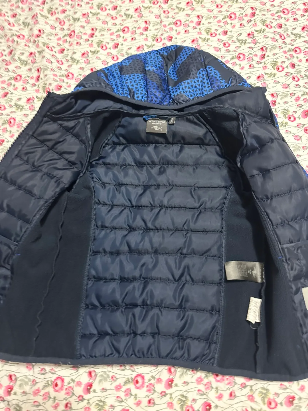Boys Athletic Works Blue & Black Jacket image indicator(2)