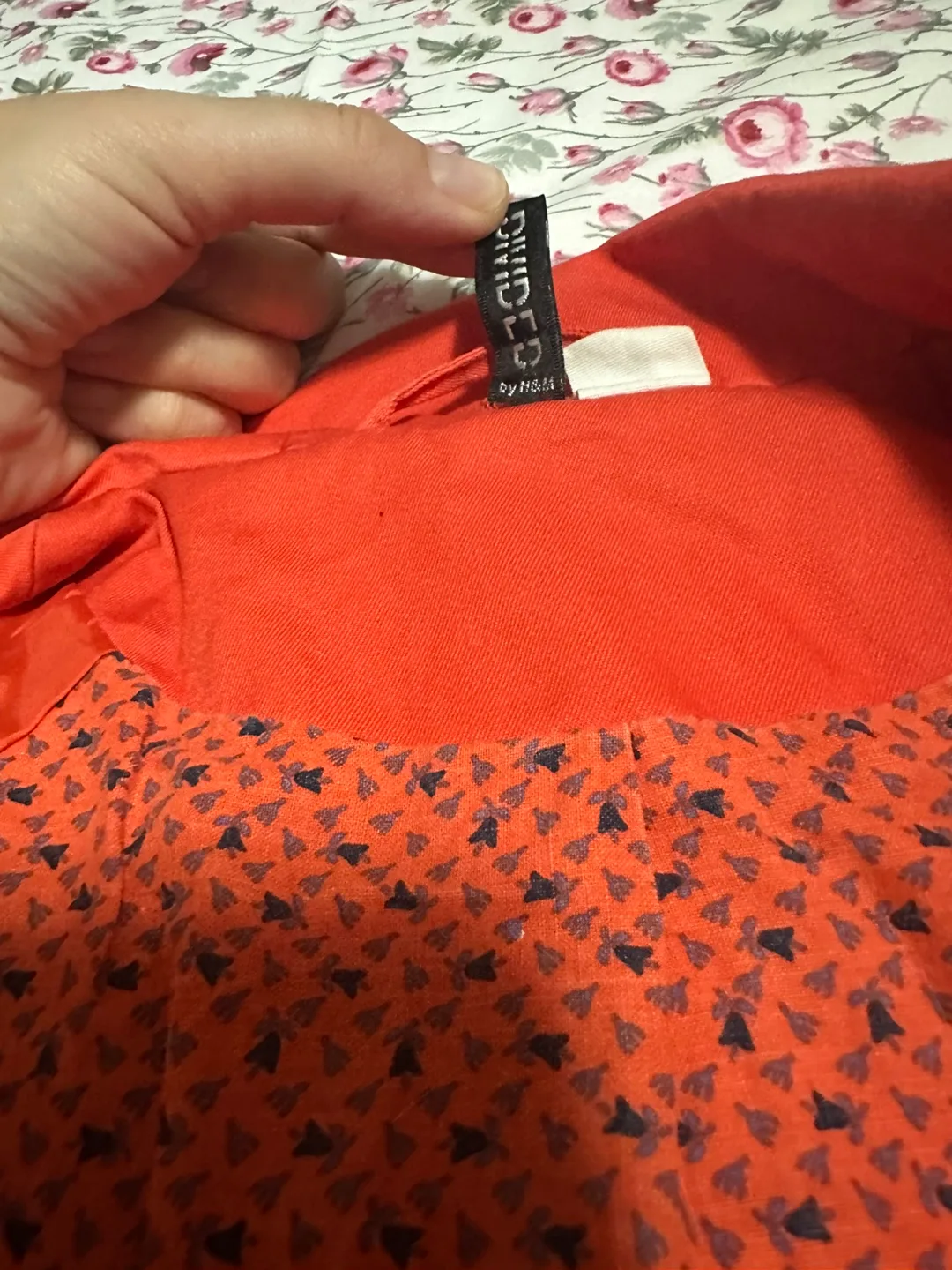 Orange Divided by H&M Trench Coat image indicator(4)