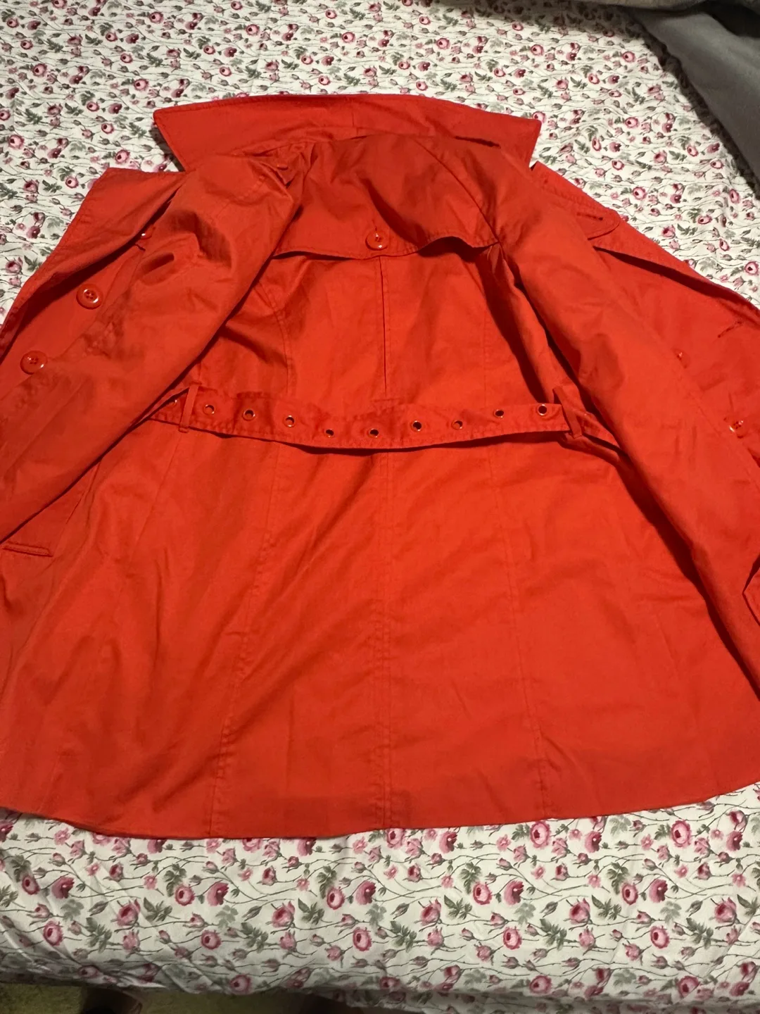 Orange Divided by H&M Trench Coat image indicator(5)