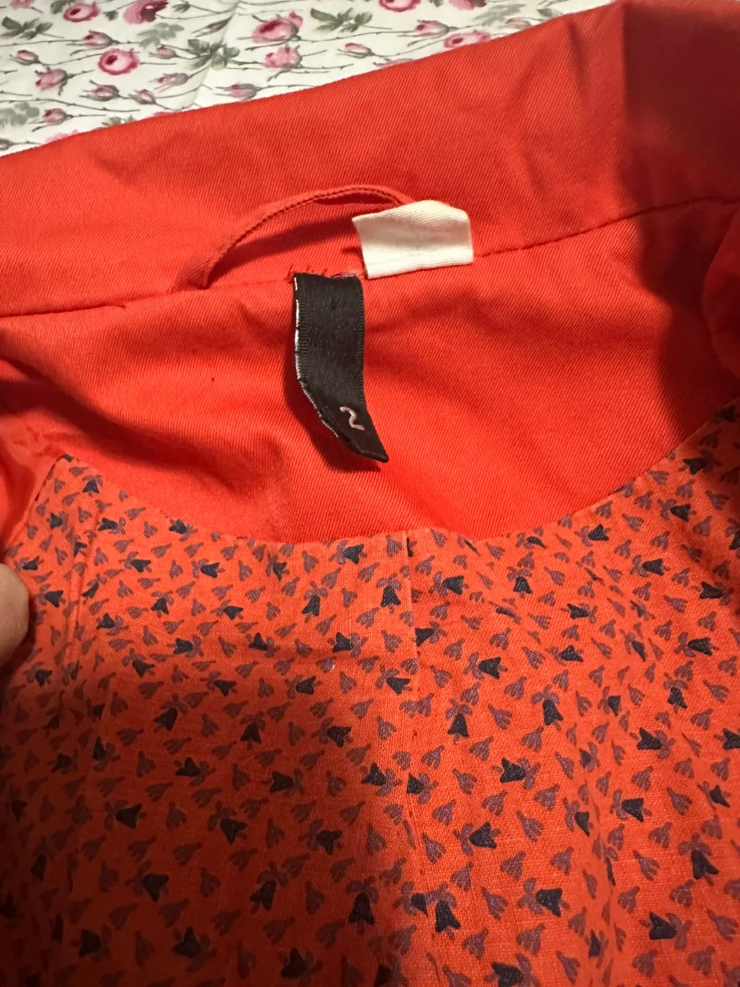 Orange Divided by H&M Trench Coat image indicator(3)