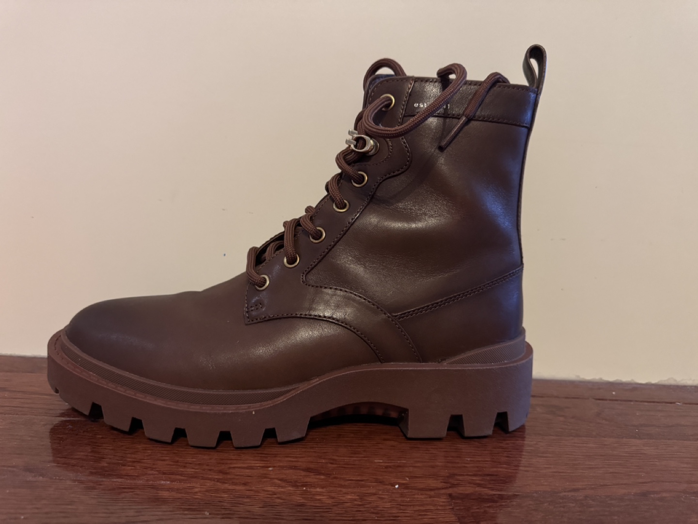 Men COACH CitySole Lace Up Boots Size 8 - photo 3