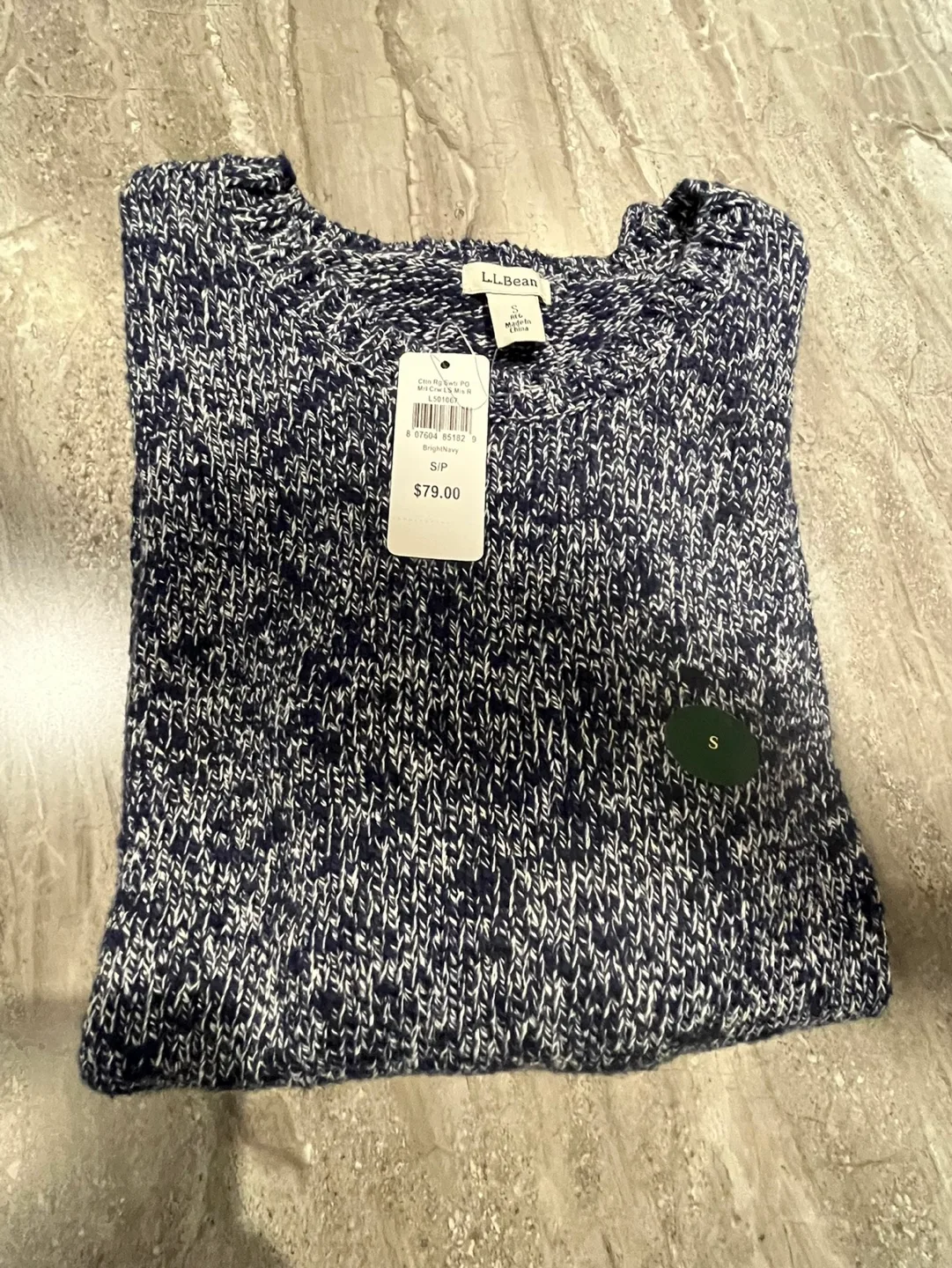 brand new with tags LL Bean Cotton Sweater size Small lady’s image indicator(6)