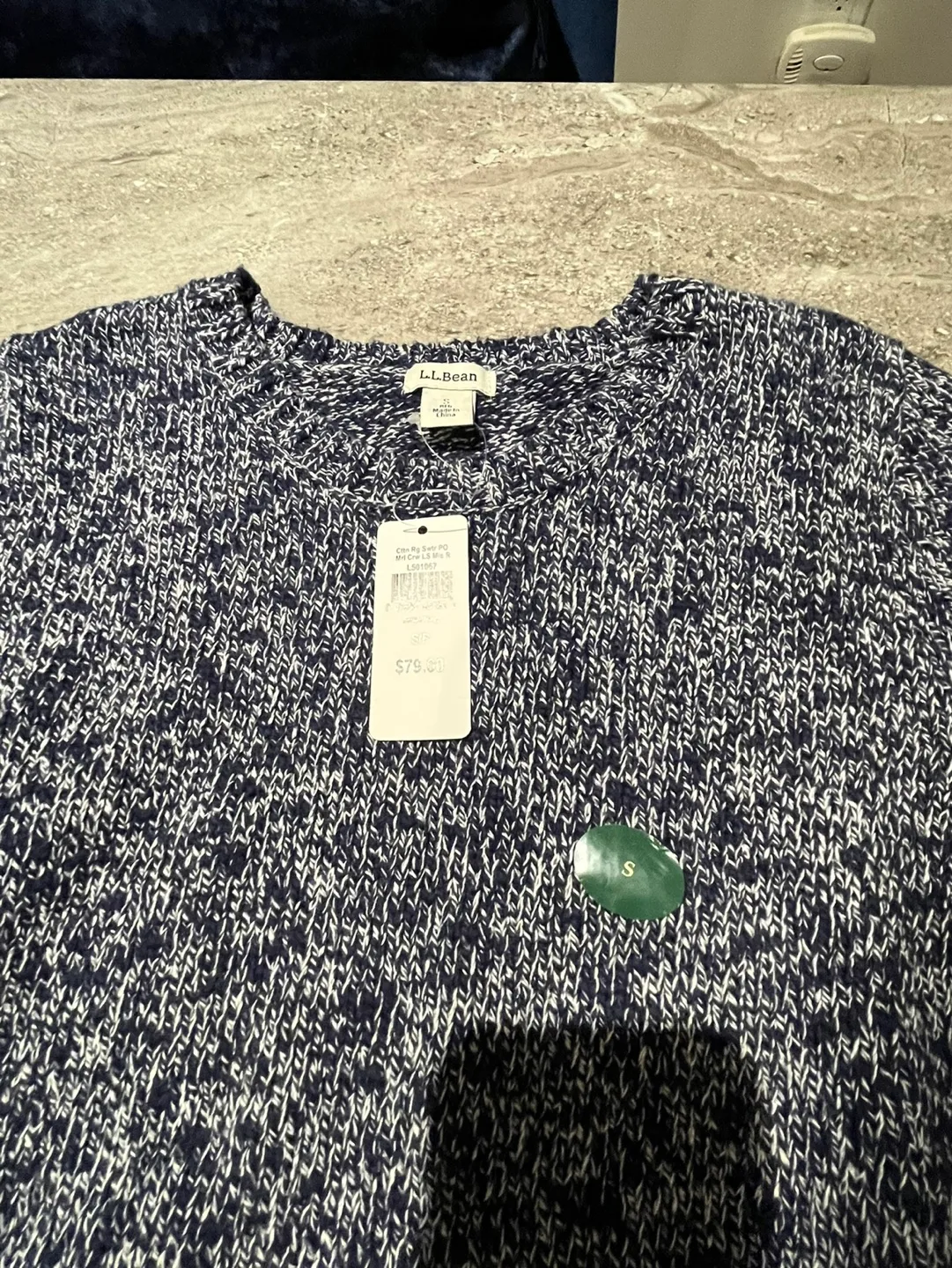 brand new with tags LL Bean Cotton Sweater size Small lady’s image indicator(2)