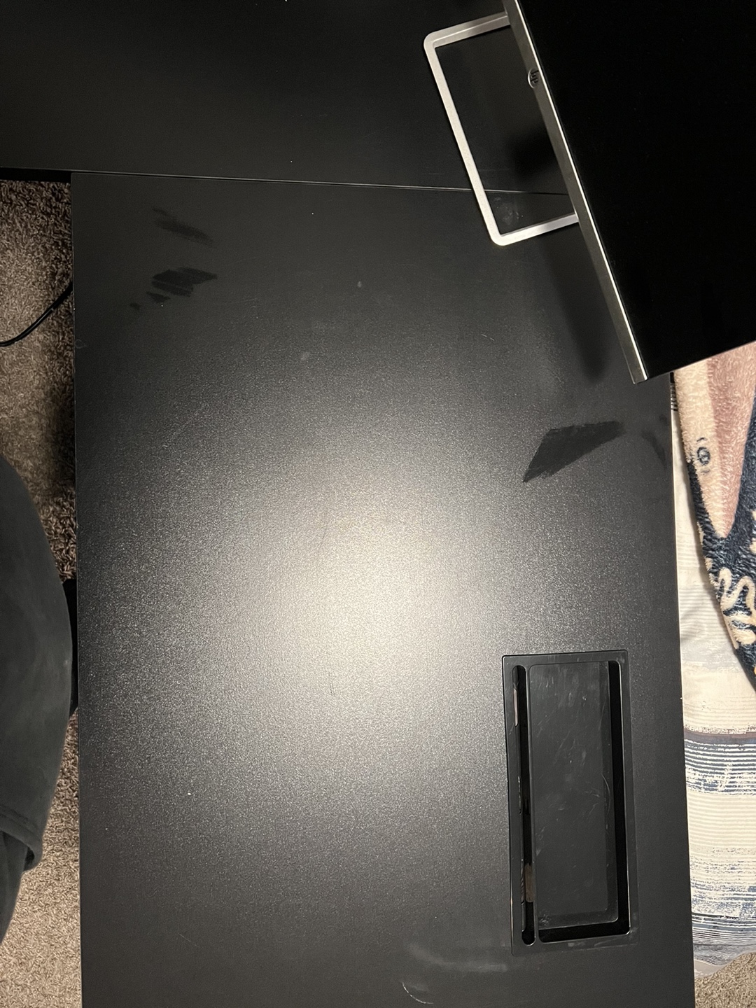 Black Corner Computer Desk - photo 5