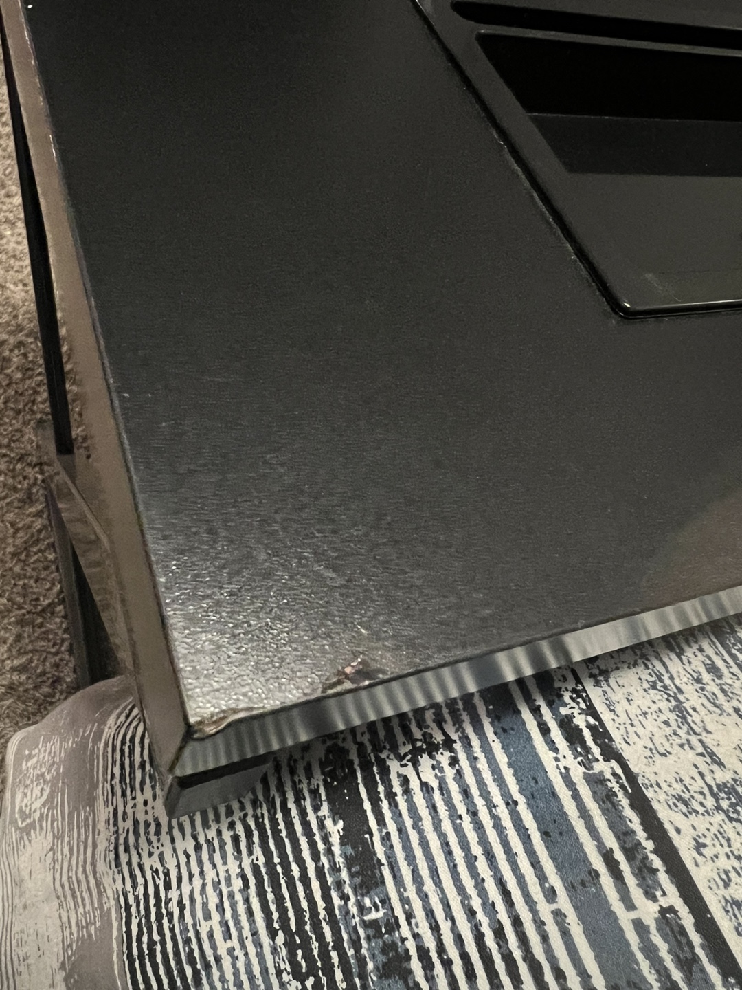 Black Corner Computer Desk - photo 4