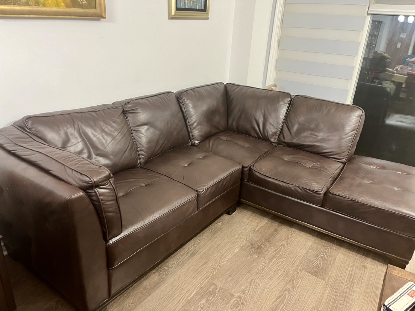 Leather Sectional Sofa