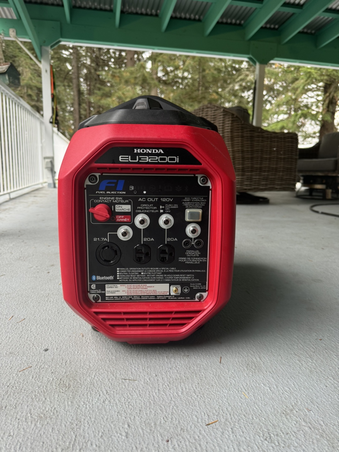 Honda EU3200i Generator - photo 5