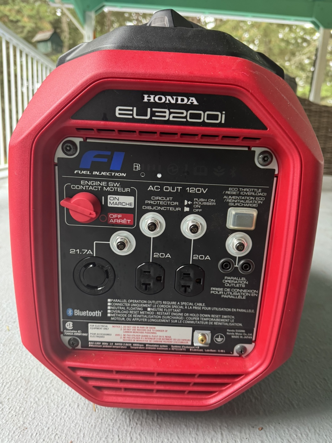 Honda EU3200i Generator