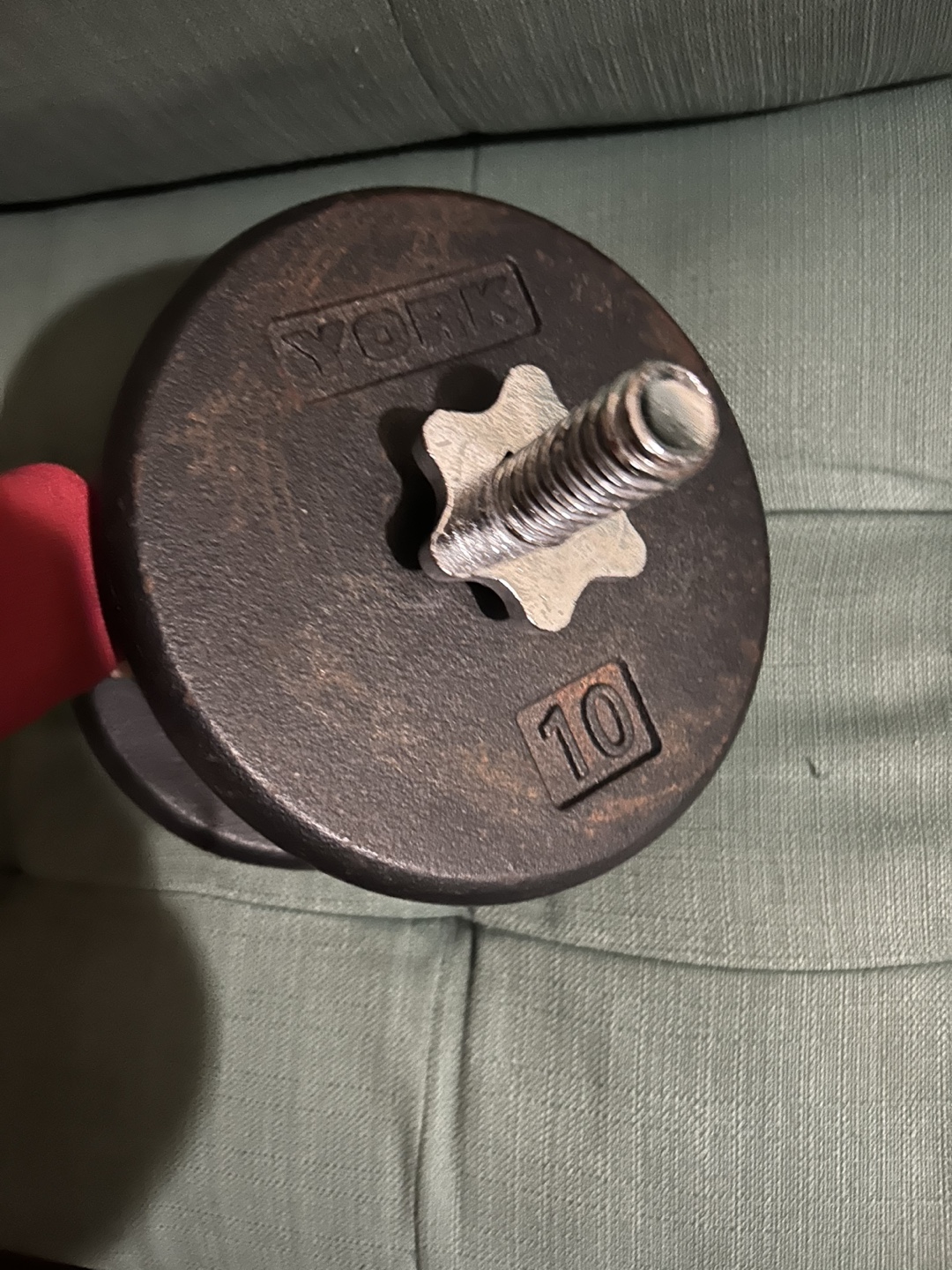 York 10kg, 2.3kg and 5 kgDumbbells - photo 3