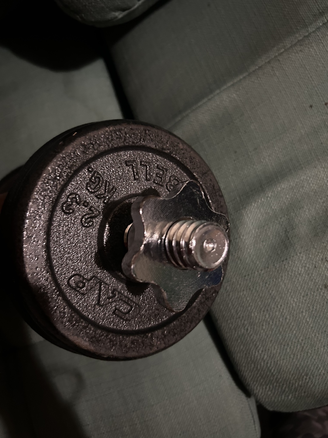 York 10kg, 2.3kg and 5 kgDumbbells - photo 4