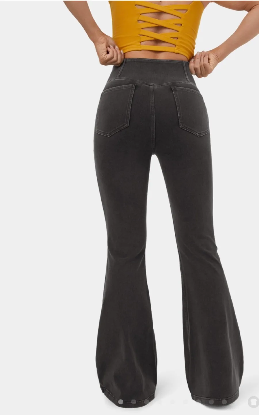Halara magic jeans - High Waisted Flare Jeans image indicator(3)