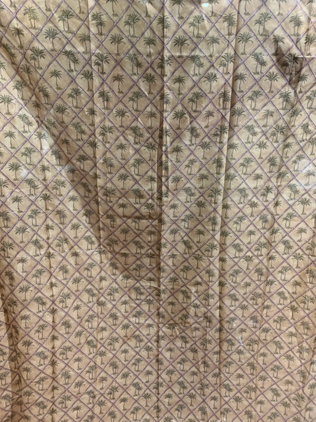 Tropical Palm Shower Curtain image indicator(2)