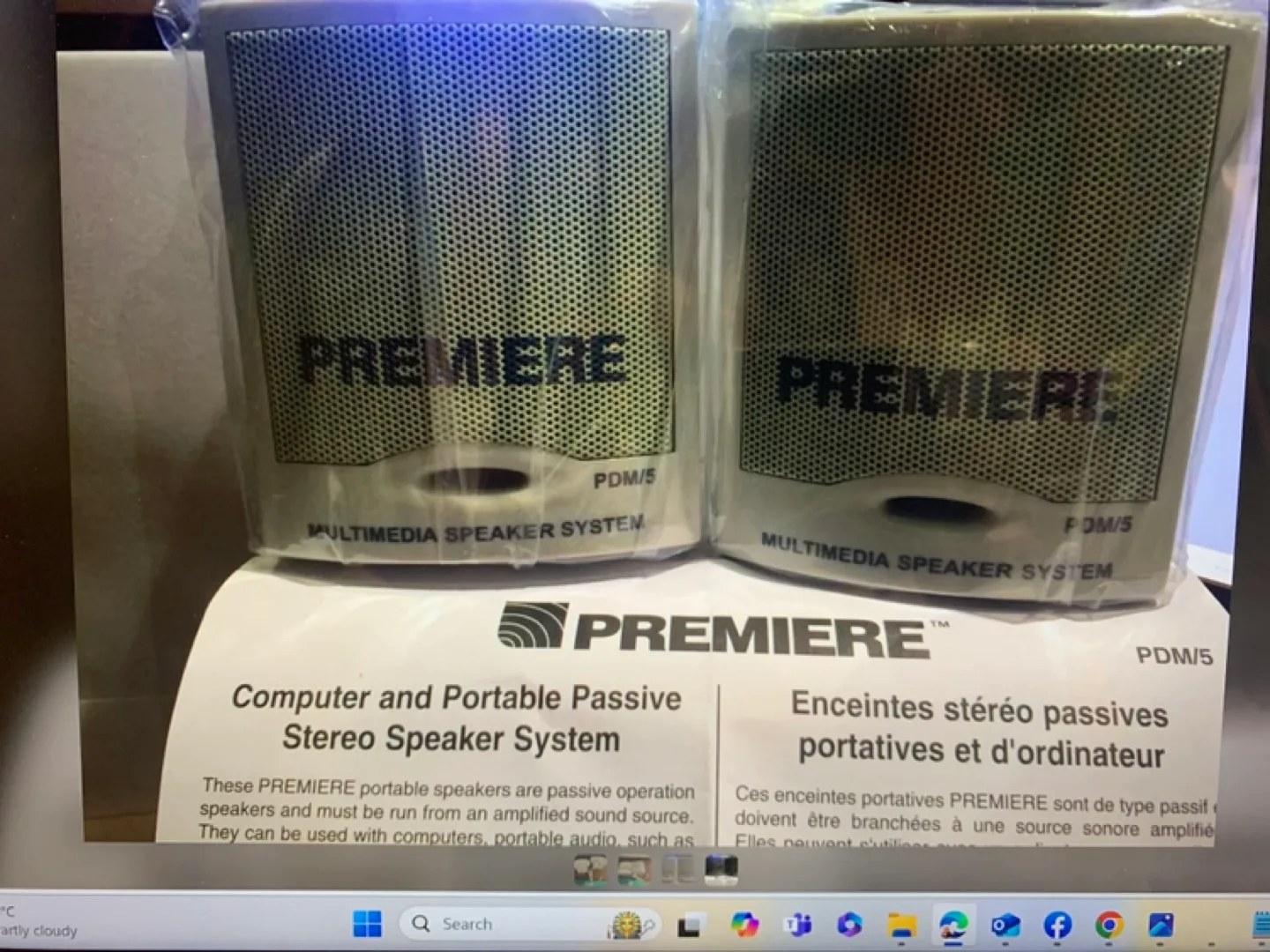 PREMIERE PORTABLE SPEAKERS image indicator(4)
