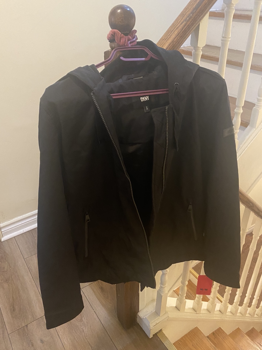 DKNY Men's Black Jacket Size M - photo 2