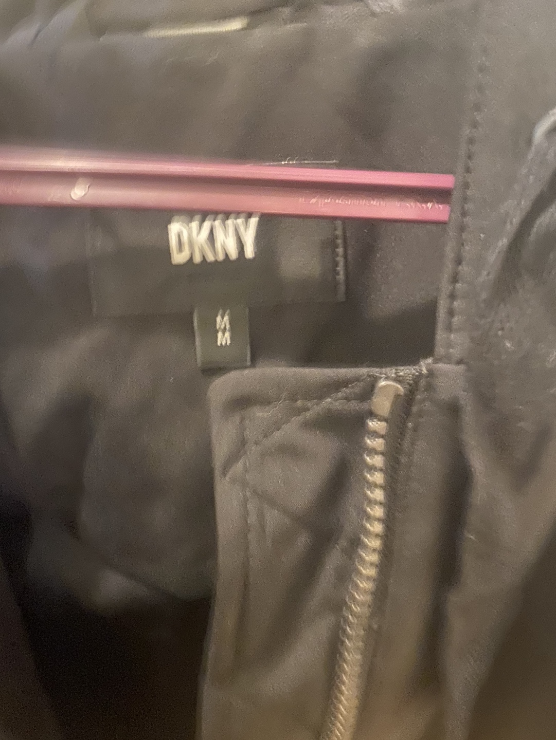 DKNY Men's Black Jacket Size M - photo 3