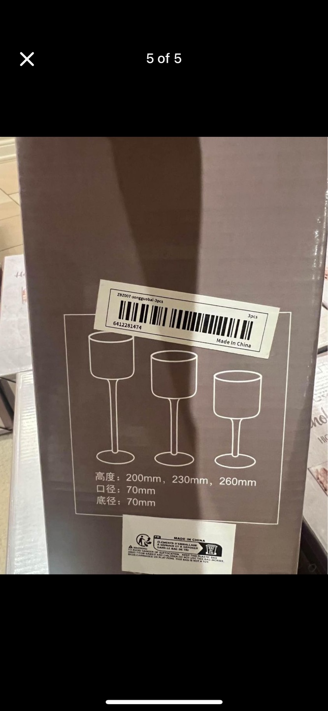 Set of 3 Glass Candle Holders - photo 3