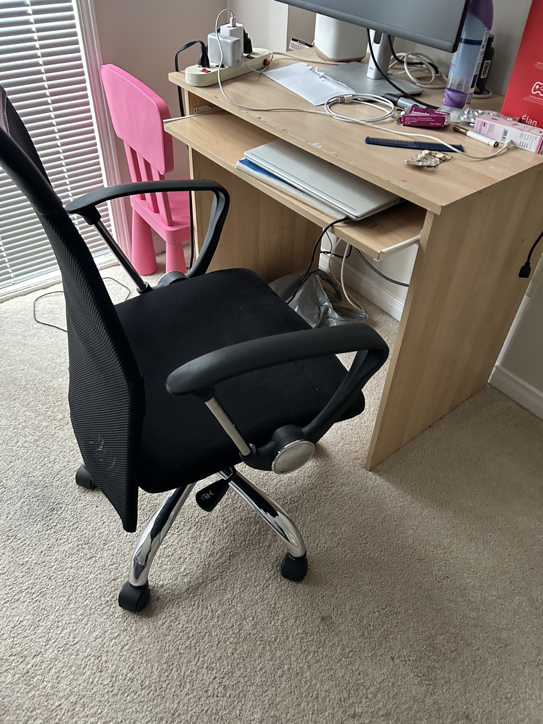 Black Mesh Office Chair