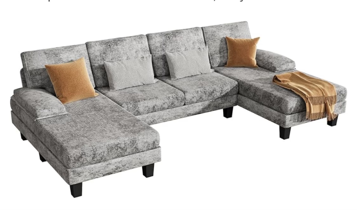 Sectional Sofa with Chaise Lounge - photo 2