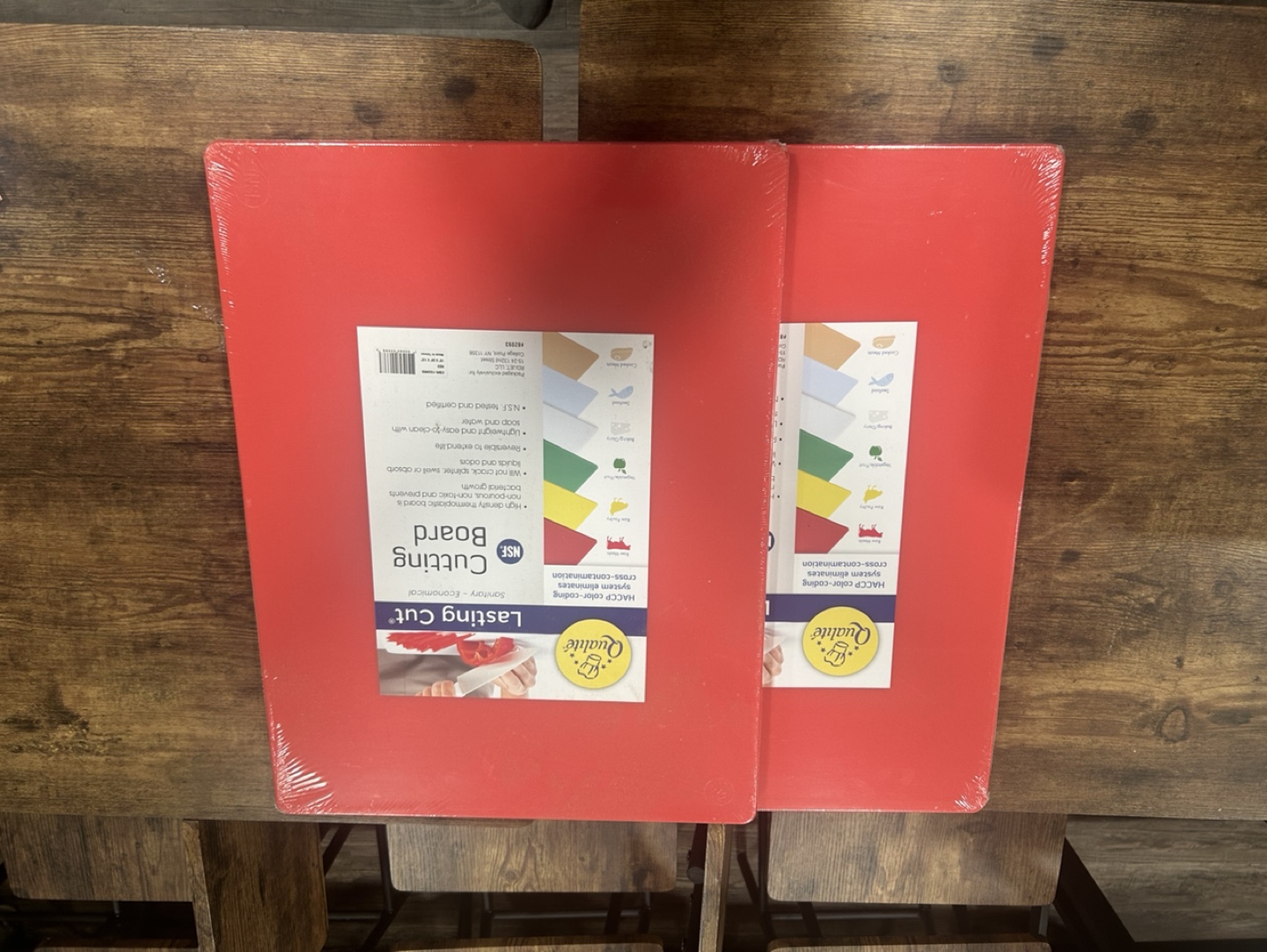Lasting Cut Red Cutting Board