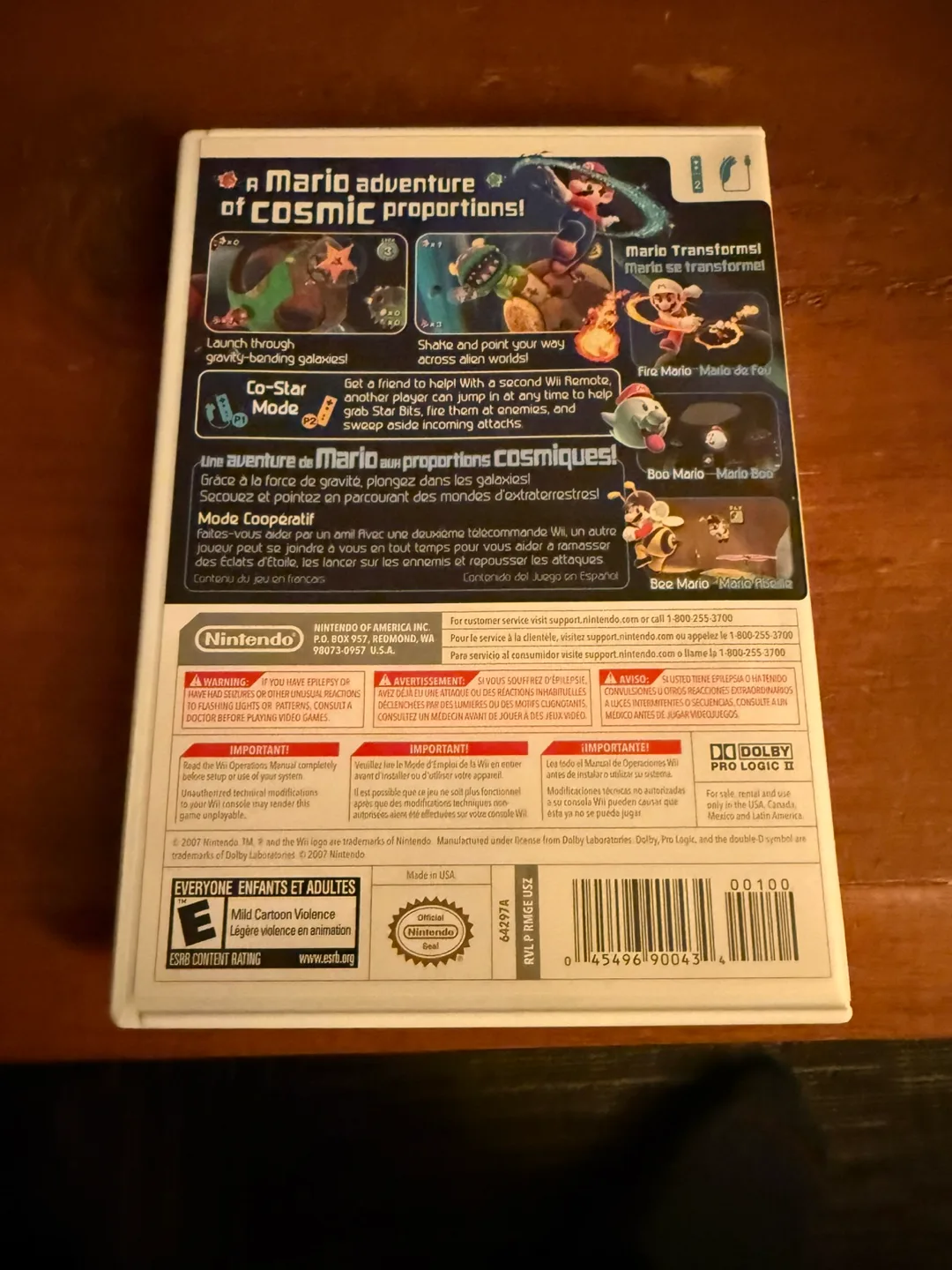 Super Mario Galaxy for Nintendo Wii image indicator(2)