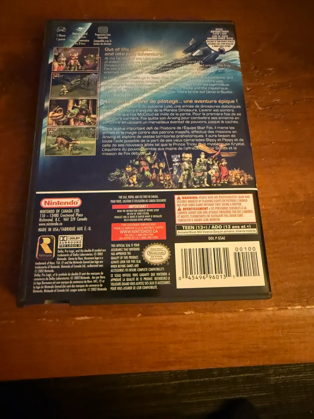 Star Fox Adventures GameCube image indicator(6)