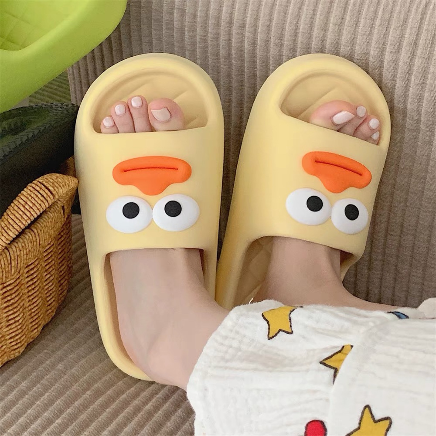 Duck Face Slippers