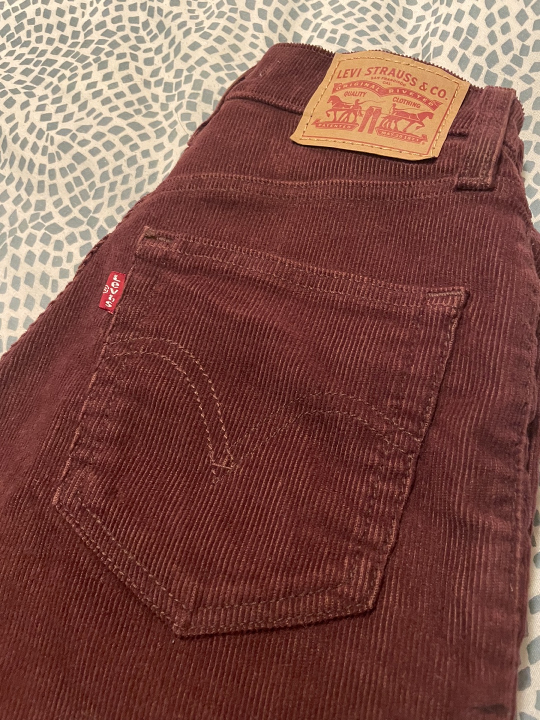Levi's Corduroy High Waisted Mom Jeans - photo 2