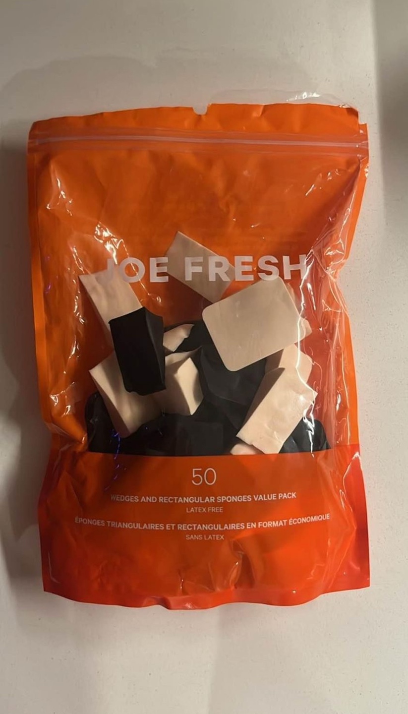 JOE FRESH WEDGES AND RECTANGULAR SPONGES