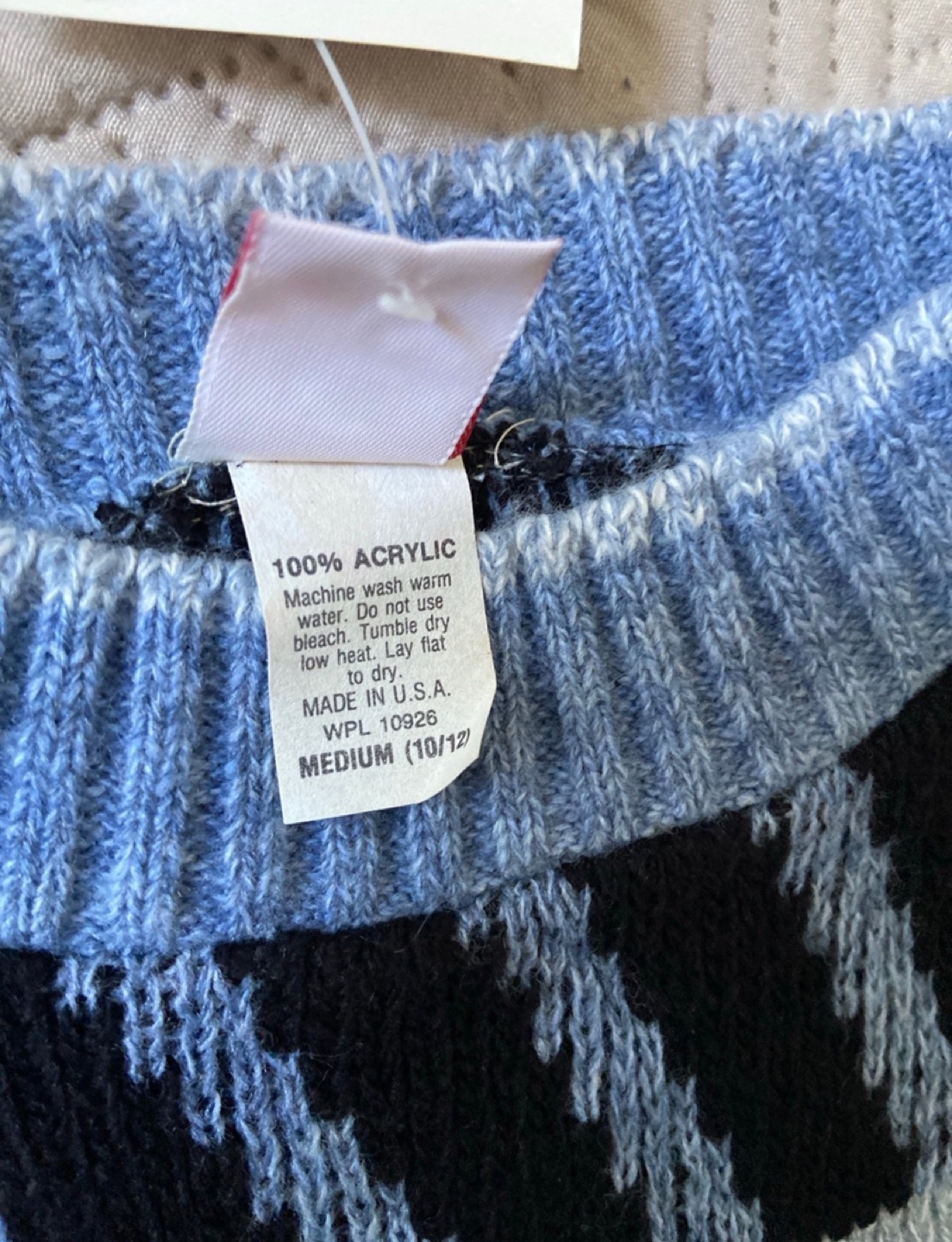 Blue Vintage Sweater - photo 4