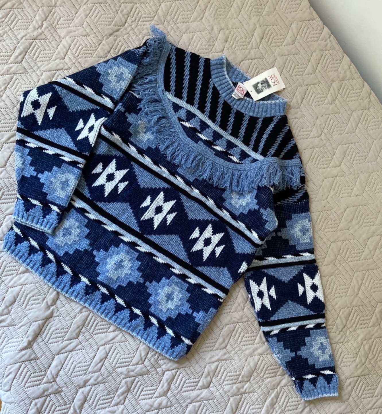 Blue Vintage Sweater