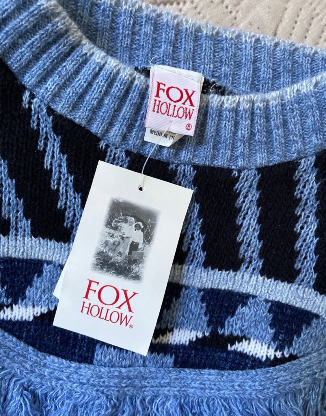 Blue Vintage Sweater - photo 3
