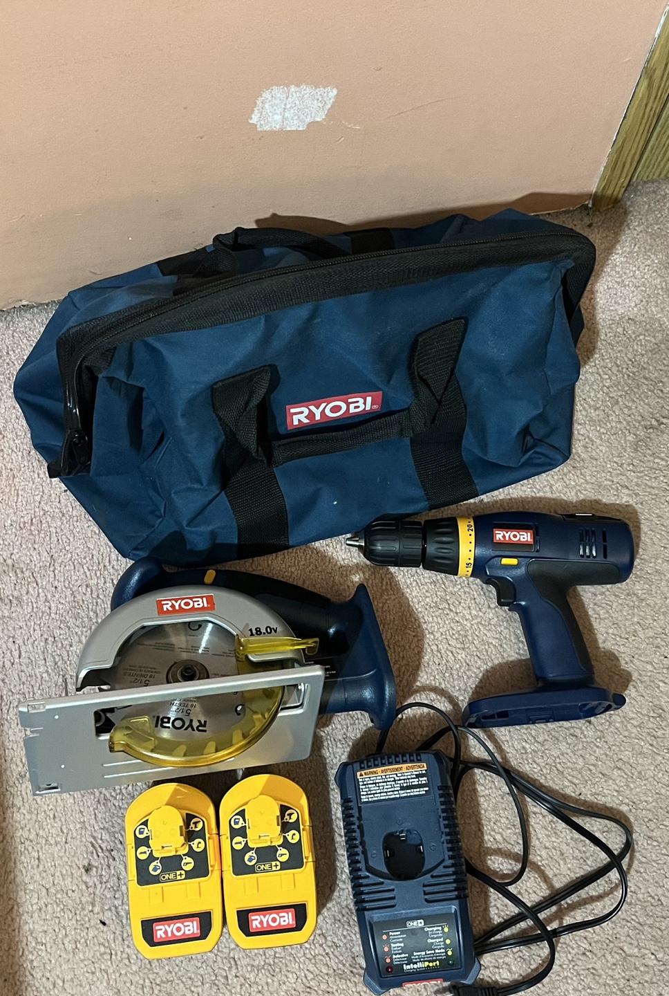 New Ryobi Circular Saw And Drill Combo