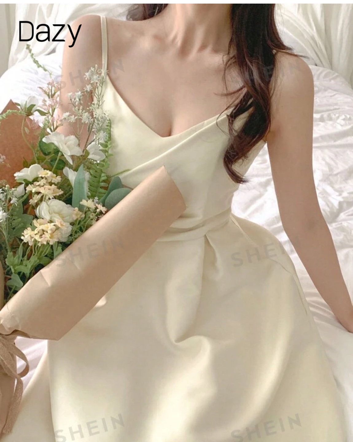 Dazy Satin Slip Dress