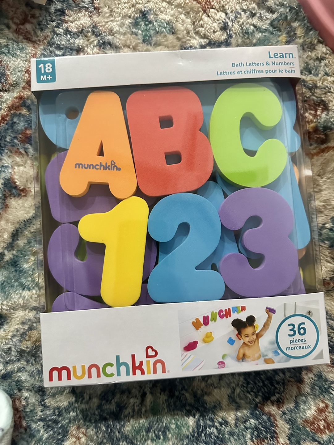 Munchkin Bath Letters and Numbers
