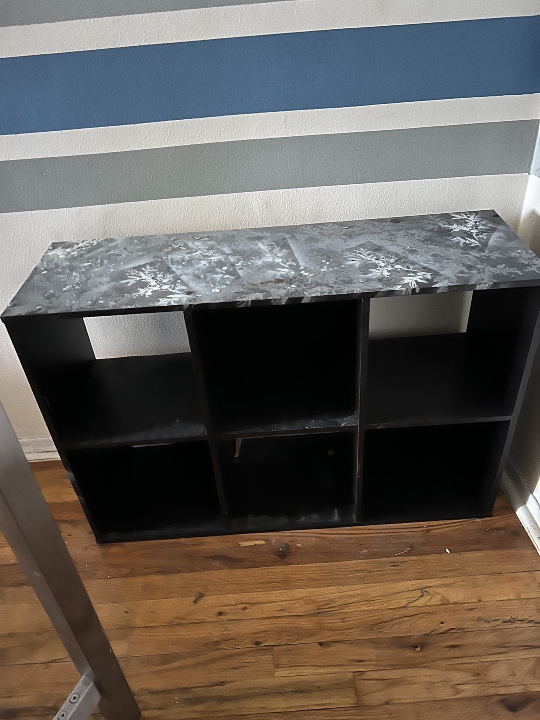 Black Cube Storage Shelf - photo 2