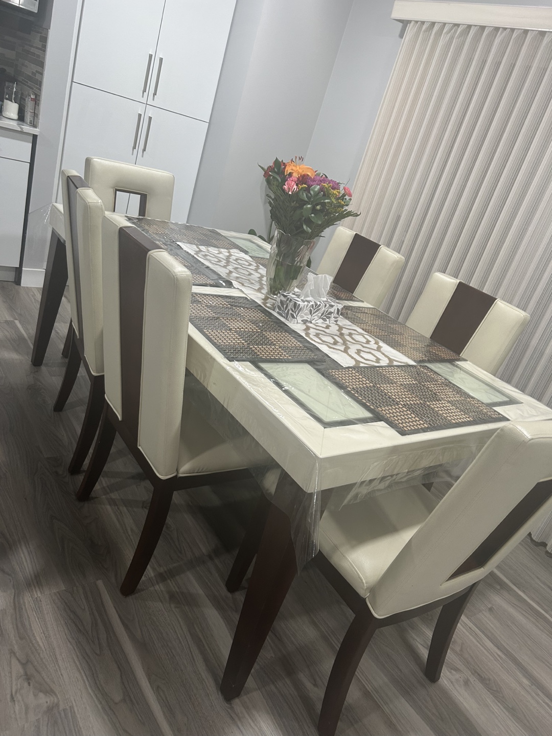 Dining Table Set with 6 Chairs - photo 2