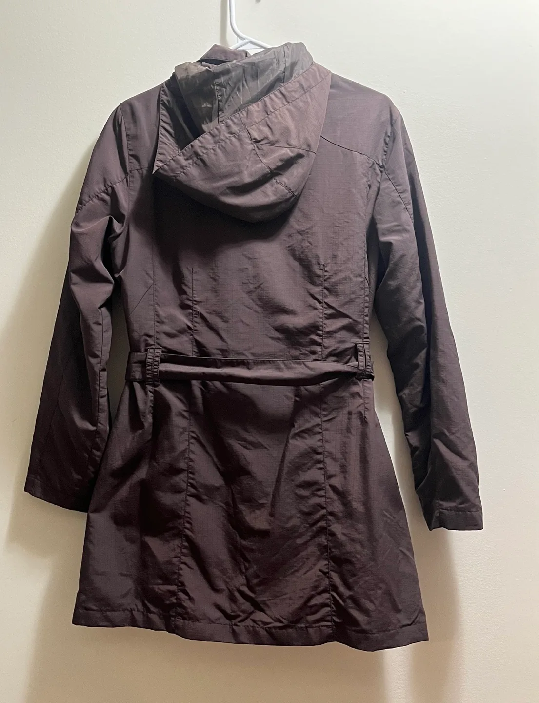 Avia women’s trench coat jacket brown, sz M image indicator(6)