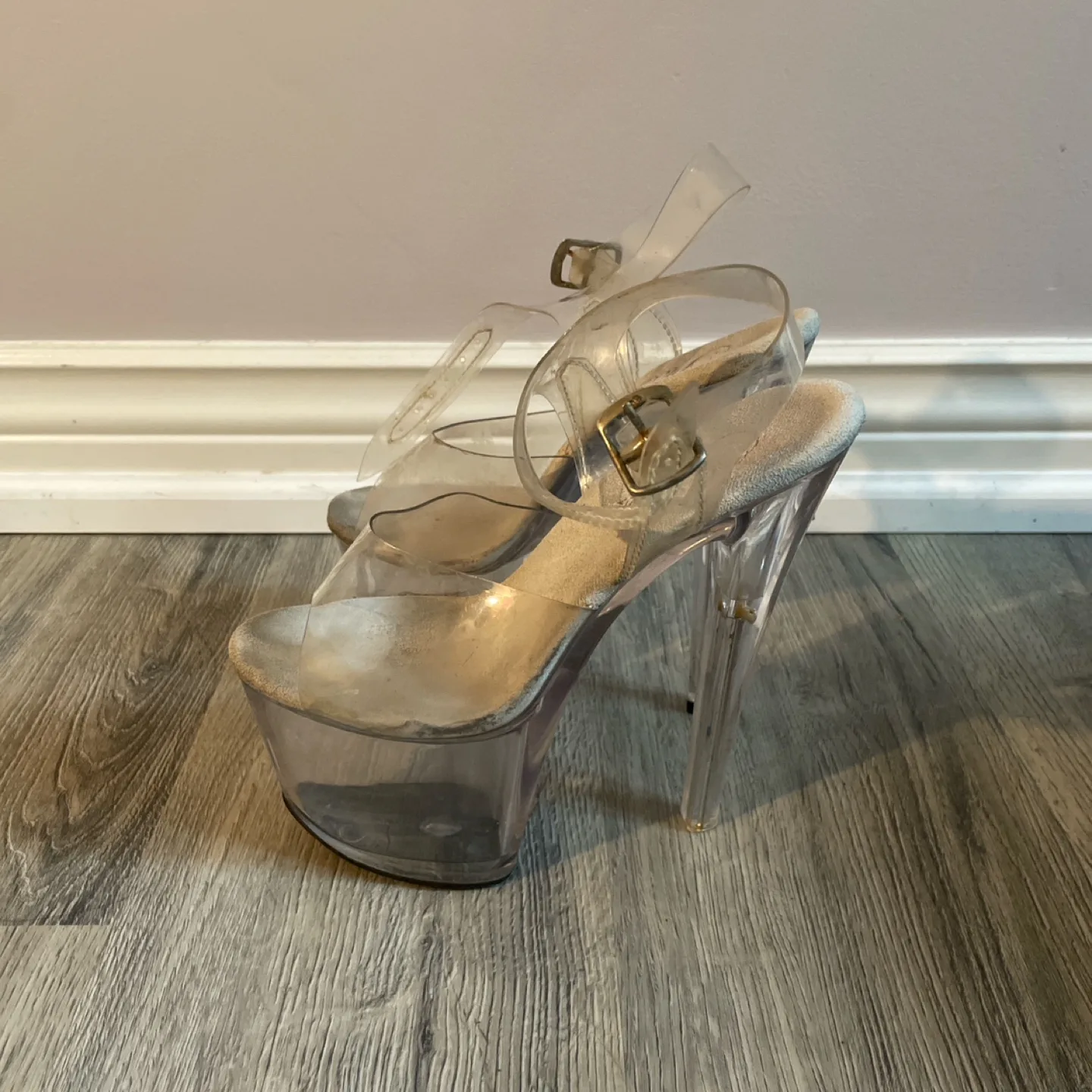 Pleaser Clear Heels image indicator(3)