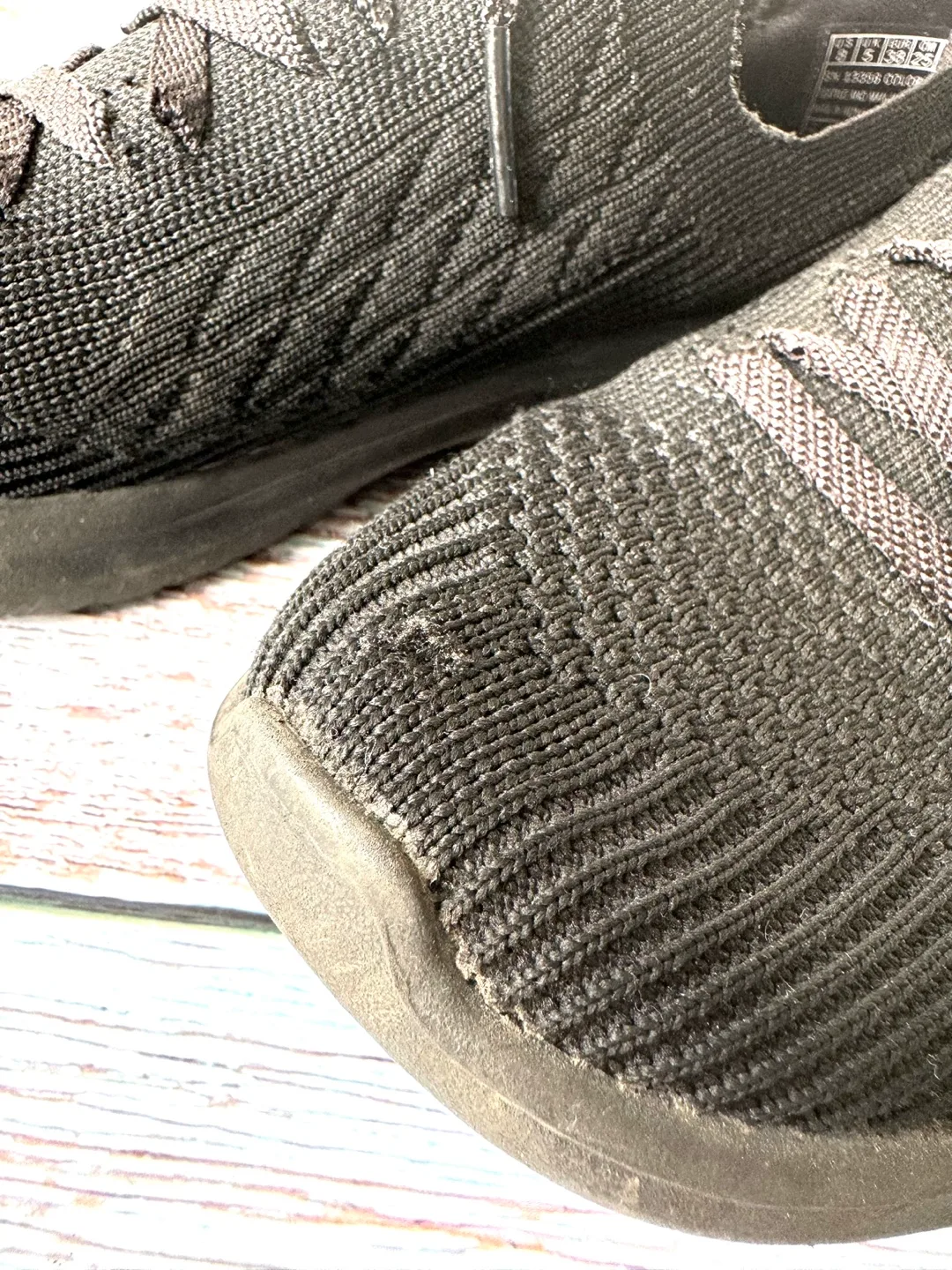 Skechers - Black Knit Running Shoes - Size 8 image indicator(4)