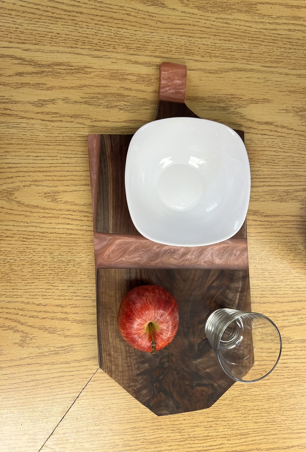 Walnut Cutting Board with Epoxy Inlay - photo 5