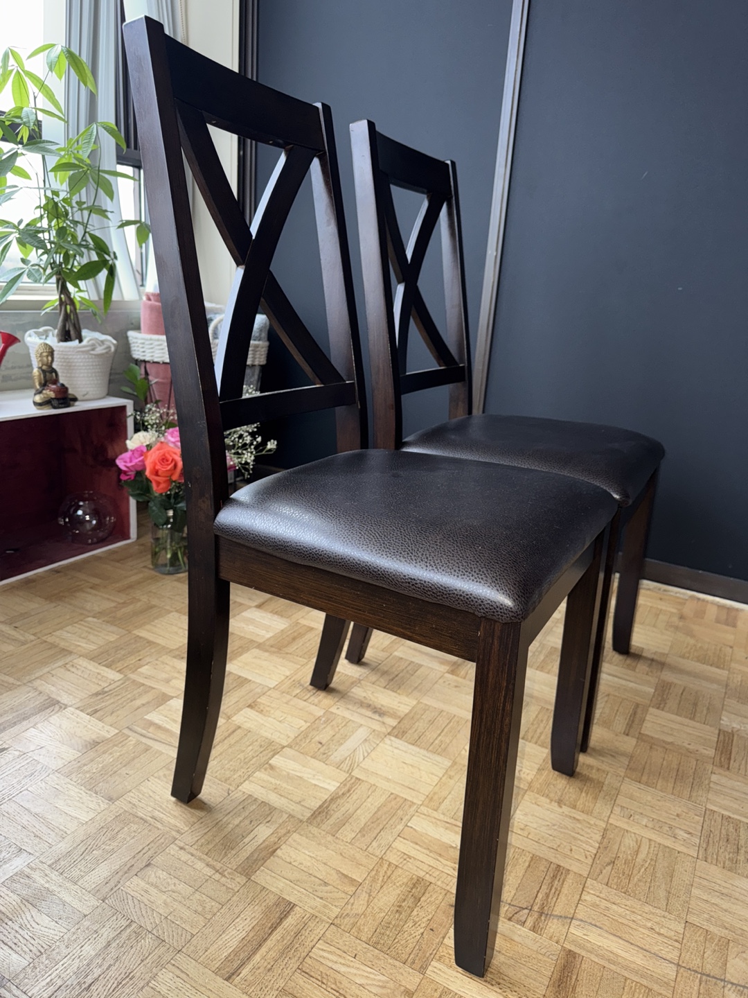 Set of 2 Dining Chairs - photo 4