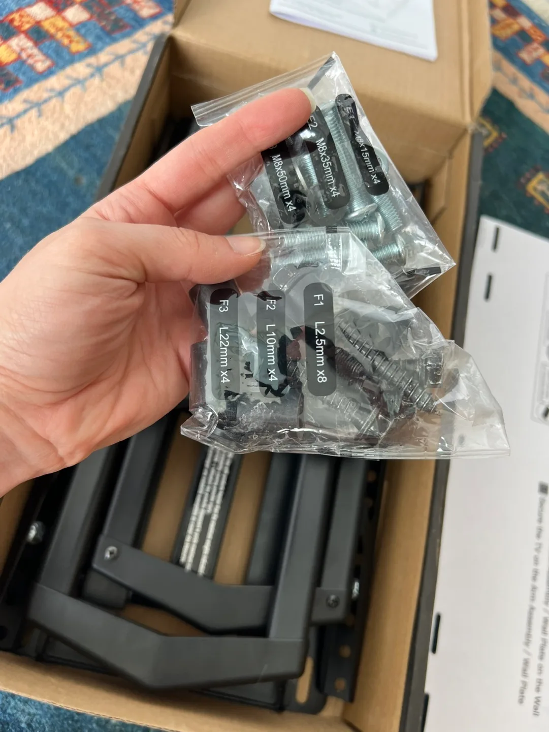 TV Wall Mount Full Motion image indicator(5)