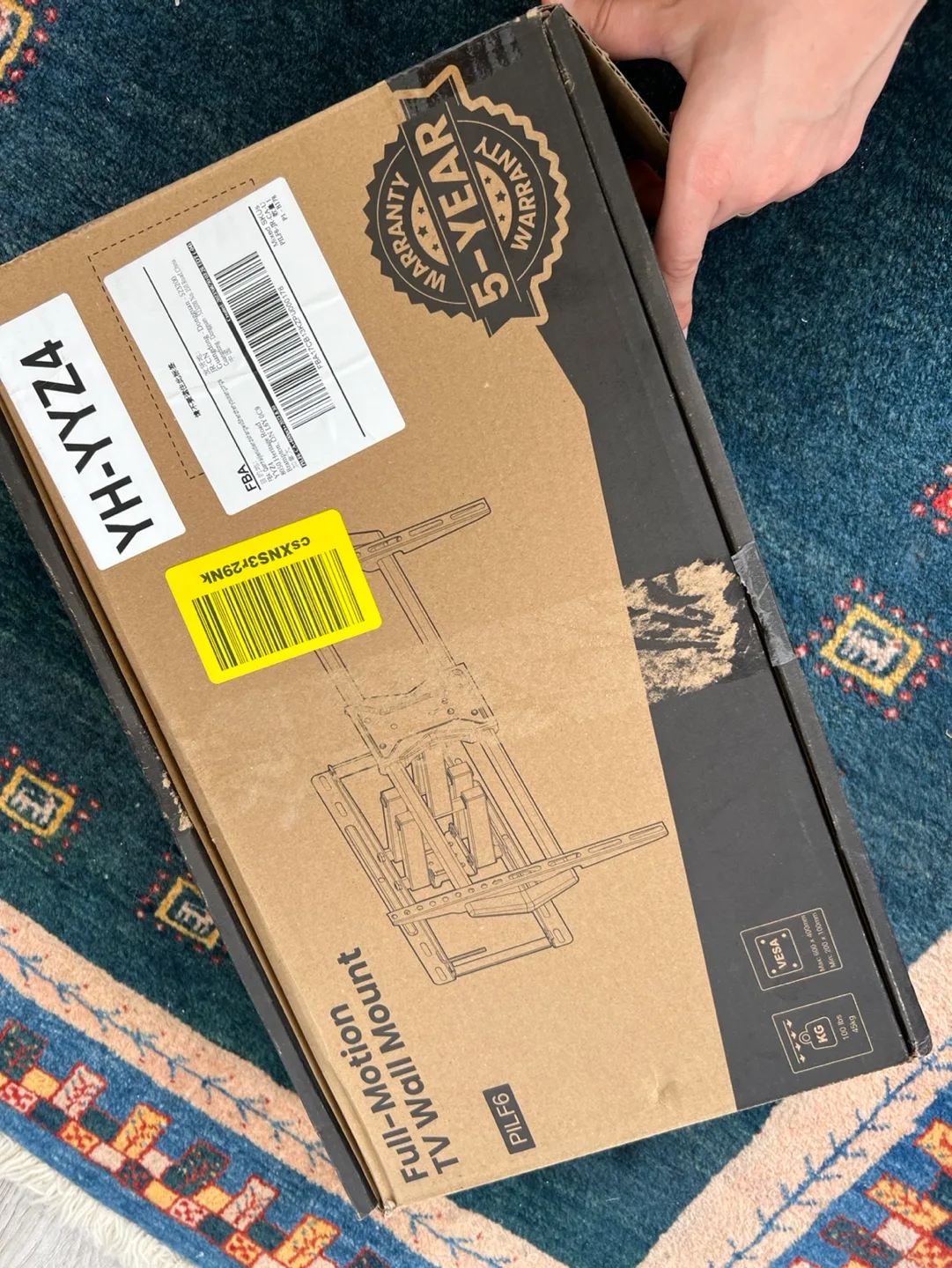 TV Wall Mount Full Motion image indicator(8)