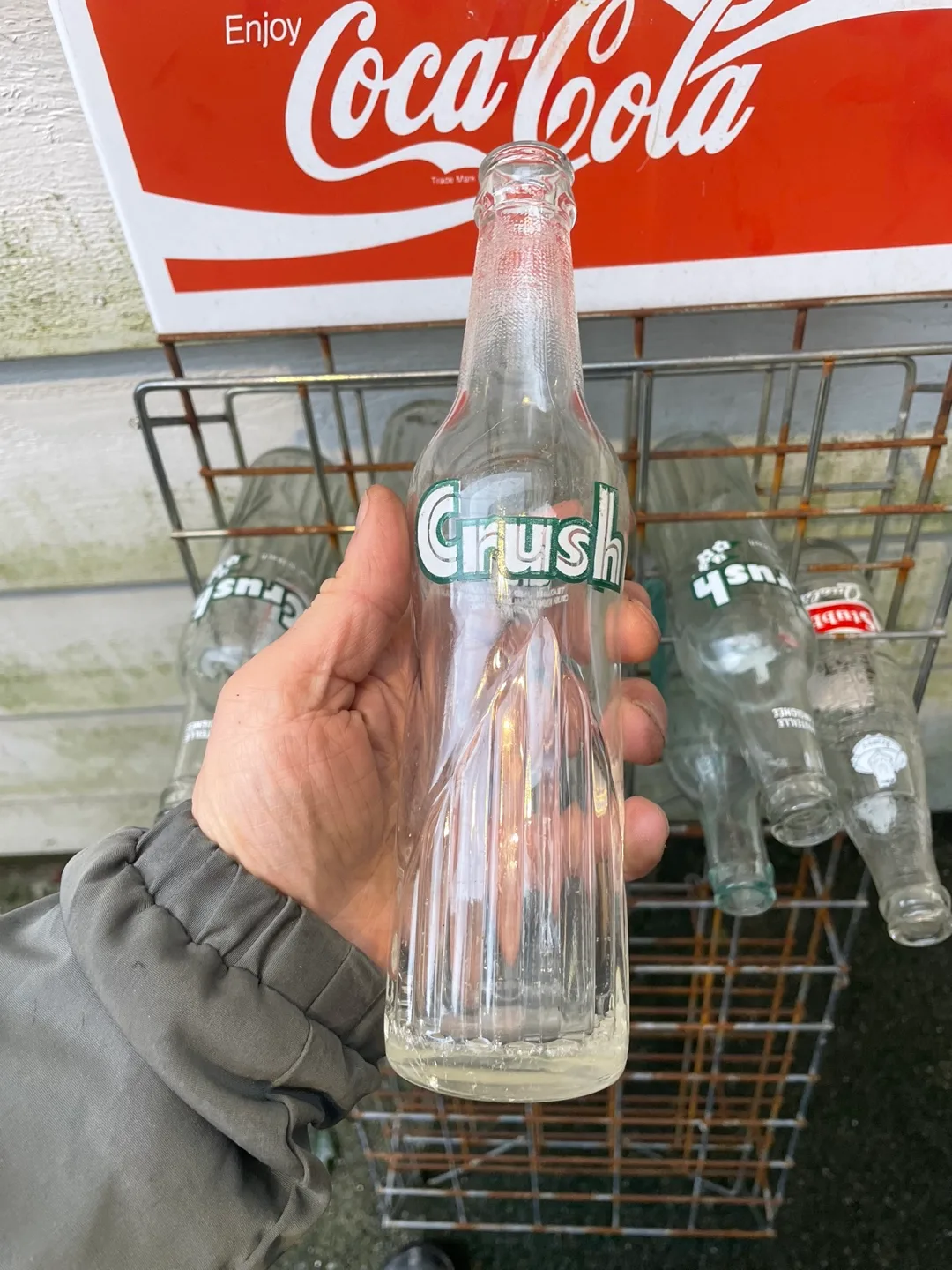 Vintage 1960 Soda Pop Crush Bottles $5 each image indicator(5)
